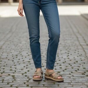 Merrell Women's Taupe Strappy Platform Sandals